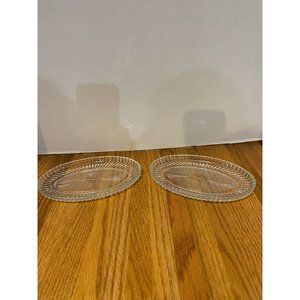 Vintage Indiana  Medium Glass Oval Plates